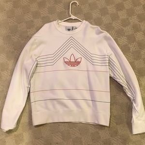 White adidas sweatshirt